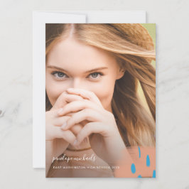 Convites Festa de formatura de Fotografias de Chic Peach