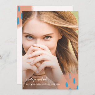 Convites Festa de formatura de Fotografias de Chic Peach