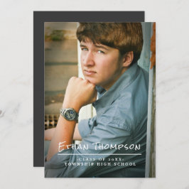 Convites Festa de formatura de Fotografias de Formando de C