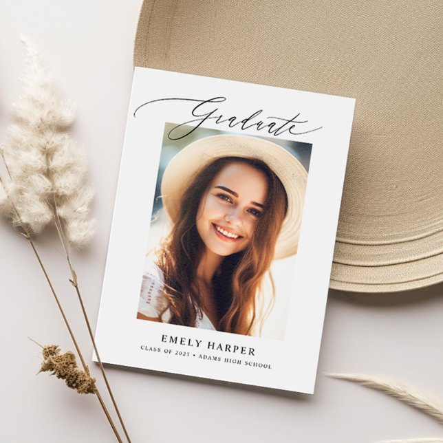 Convites Festa de formatura de Fotografias de Script 2 Mini (Criador carregado)