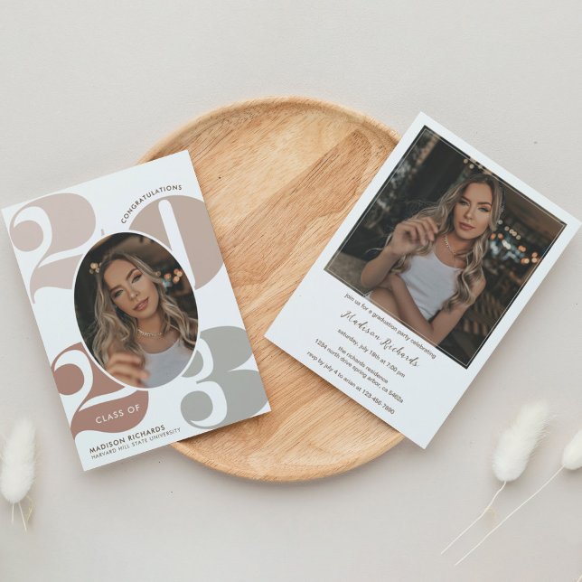 Convites Festa de formatura de Fotografias do Ano Elegante (Criador carregado)