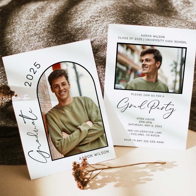 Convites Festa de formatura de Fotografias do Arch Moderno (Criador carregado)