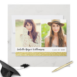 Convites Festa de formatura de Fotografias do Chic Sparkles