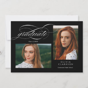 Convites Festa de formatura de Fotografias do Código QR 3 d