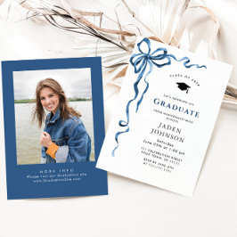 Convites Festa de formatura de FOTOGRAFIAS do Coquete Azul 