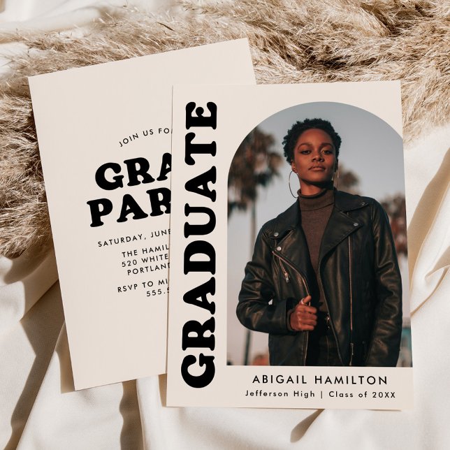 Convites Festa de formatura de Fotografias do Creme de Arch (Criador carregado)