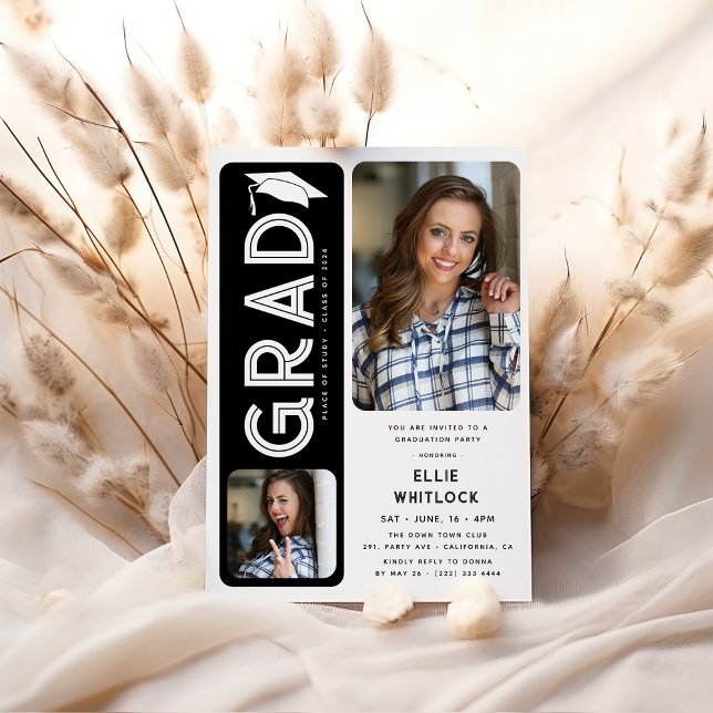 Convites Festa de formatura de Fotografias do Formando 2 Mo (Criador carregado)