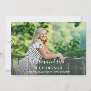 Convites Festa de formatura de Fotografias do Nome do Métod