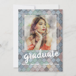 Convites Festa de formatura de Fotografias do Rosa Moderno