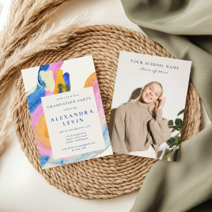 Convites Festa de formatura de Fotografias por Aquarela Art