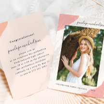 Festa de formatura de Fotografias Rosa Simples