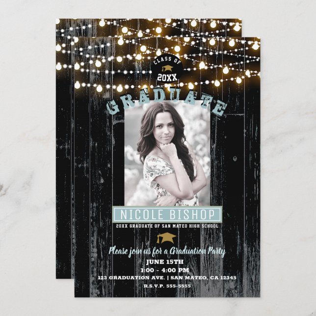 Convites Festa de formatura de Fotografias Russas da Madeir (Frente/Verso)