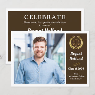 Convites Festa de formatura de Fotos da Faculdade de Direit