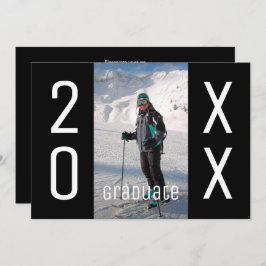 Convites Festa de formatura de fotos do Formando 2025 moder