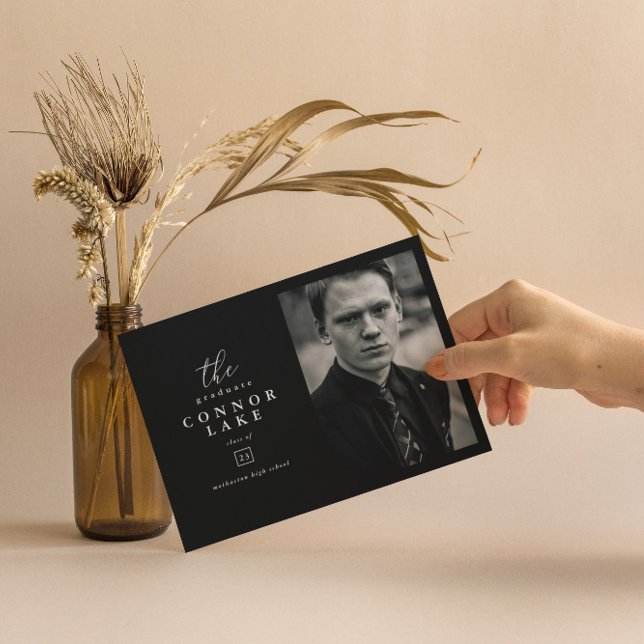 Convites Festa de formatura de Fotos Horizontal Clássica (Criador carregado)