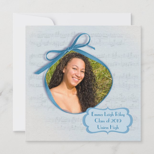 Convites Festa de formatura de música (Frente)