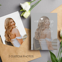 Convites Festa de formatura de script de sobreposição de fo