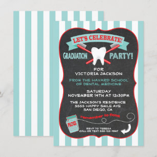 Convites Festa de formatura dentária