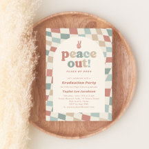 Festa de formatura do Groovy 70s Retro Peace Out