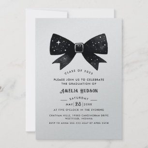 Convites Festa de formatura do Shimmer Silver Arco Whimsic