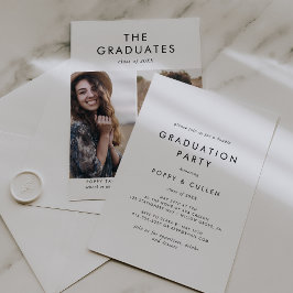Convites Festa de formatura Dupla de Fotografia de Tipograf