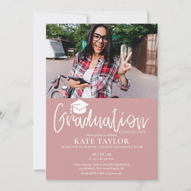 Convites Festa de formatura Dusty 2 Foto (Frente)