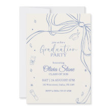 Festa de Formatura Estilo Doodle Desenhada à Mão p