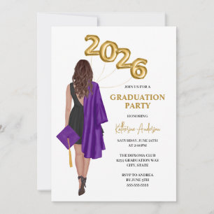 Convites Festa de Formatura Feminina 2026