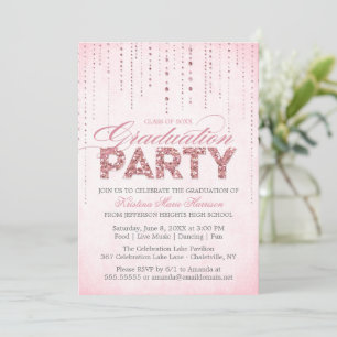 Convites Festa de formatura Glitter Glitter Cintilante Gira