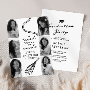 Convites Festa de Formatura Grad Tassel 6 Fotos