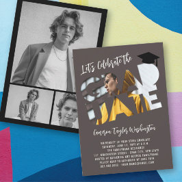 Convites Festa de formatura Moderna de Fotografia de Recort