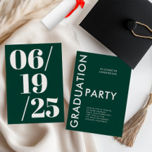 Festa de Formatura Moderna e Ousada em Verde Esmer