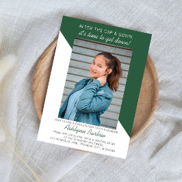 Convites Festa de formatura Open House 2023 Foto Verde