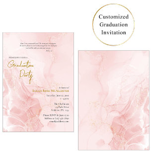 Convites Festa de Formatura Ortodoxa Pink Gold 2026