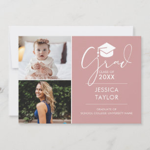 Convites Festa de Formatura Pink Then And Now 2 Foto