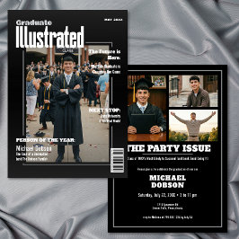 Convites Festa de Formatura Preta da Revista Four Photo