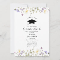 Festa de formatura Rustic Wildflower Boho