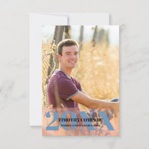 Convites Festa de formatura simples e minimalista