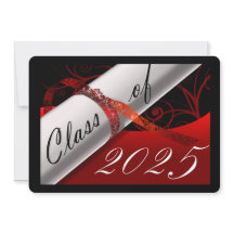 Festa de formatura Vermelha e Preta