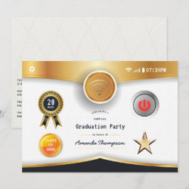 Convites Festa de formatura virtual
