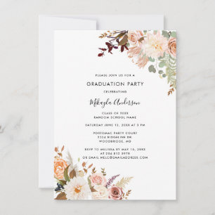 Convites Festa de Foto de Formando Floral 2025