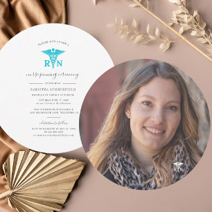 Convites Festa de Fotografia da Cerimônia de Pinning de Enf