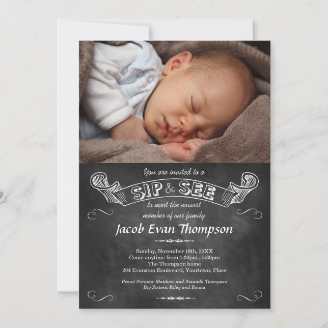 Convites Festa de Fotografias do Quadro de Referência (Frente)