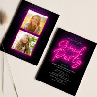 Festa de Graduação 2025 Pink Neon Script 2 Photos
