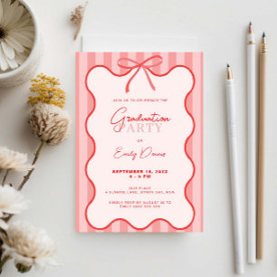 Convites Festa de Graduação Fronteira Retro Caprichosa