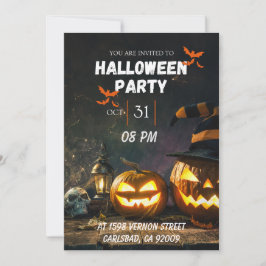 Convites Festa de Halloween