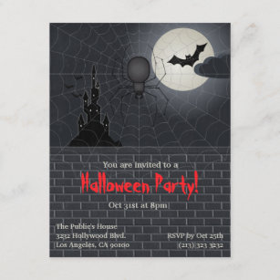 Convites Festa de Halloween