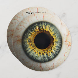 Convites 👁️ Festa de Halloween Assombrada!