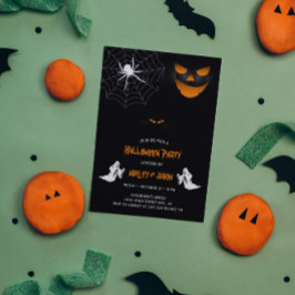 Convites Festa de Halloween Assustadora de Adultos