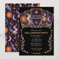 Festa de Halloween com Cartas de Tarot